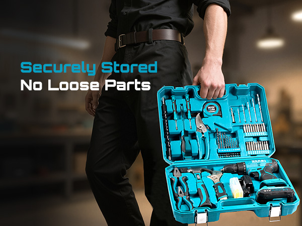 Securely Stored No Loose Parts