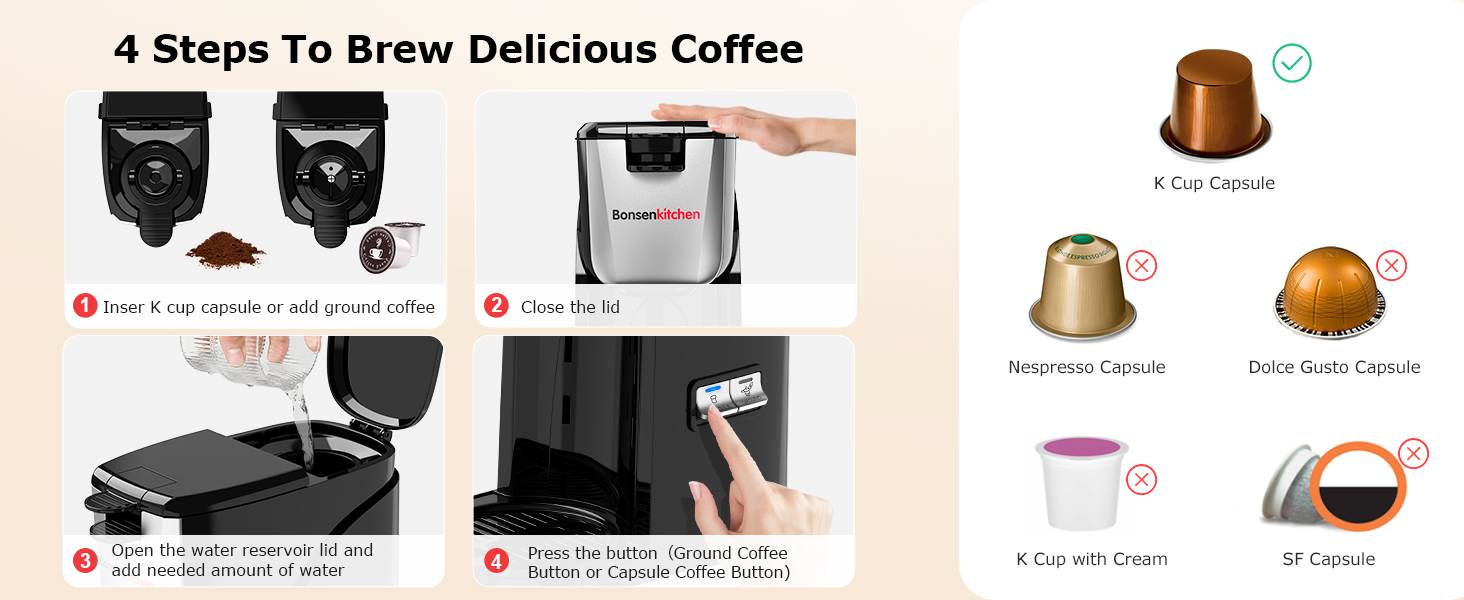 k cup coffee maker