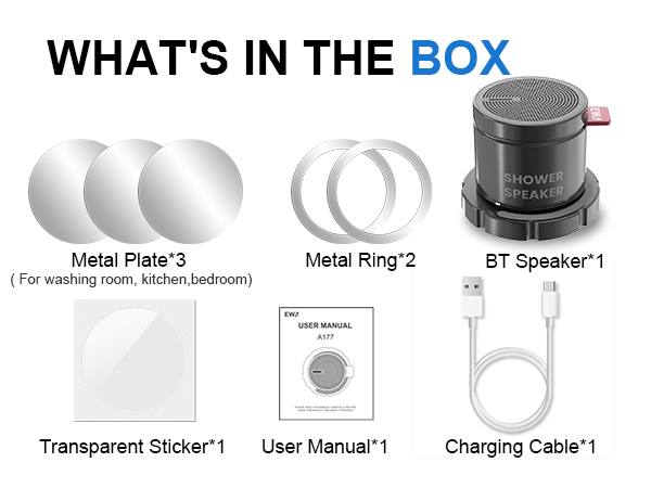 Magnetic Portable Bluetooth Speaker