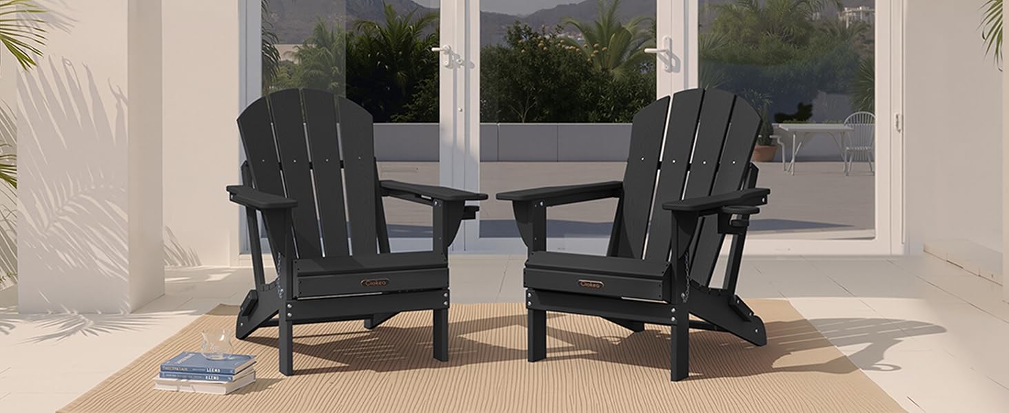 plastic adirondack chairs