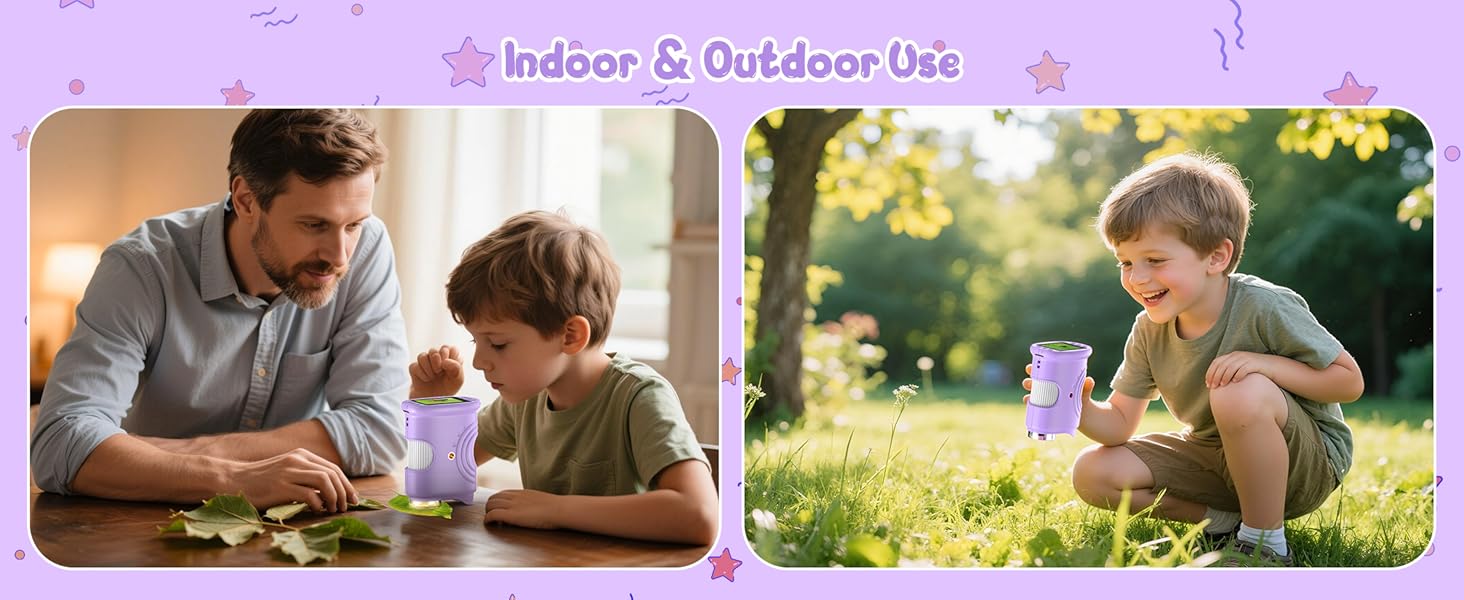 Handheld Digital Microscope for Kids: