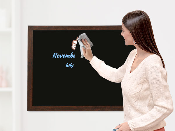 no stains ghosting blackboard