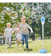 AIERSA Bubble Machine Automatic,Height 47 Inches Vertical Bubble Machine for Parties, Outdoor Bat...