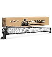 LED Light Bar Nilight 42Inch 240W Spot Flood Combo LED Driving Lamp Off Road Lights LED Work Lig...