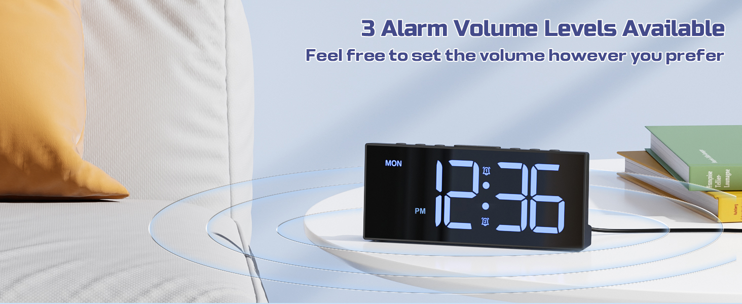 bedside alarm clock