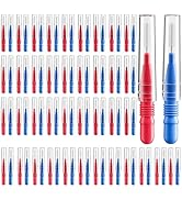 VINSULLA Interdental Brush,Toothpick Tooth Flossing Head Oral Dental Hygiene Brush, Braces Cleani...