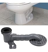 Akozon Toilet Shifter Toilet Accessories Toilet Drain Pipe Wing Shifter Toilet Connector for Home...