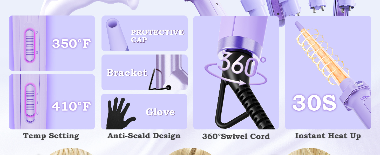 wand curling iron flat iron hair straightener