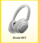 Baseus Bowie MH1 Adaptive Active Noise Cancelling Headphones, Real-Time Adaptive Hybrid ANC, Supe...