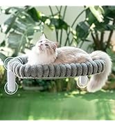 Sunhoo Cat Window Perch Bed Foldable Kitty Windowsill Hammock Shelf Seat Large Cats Suction Cup I...