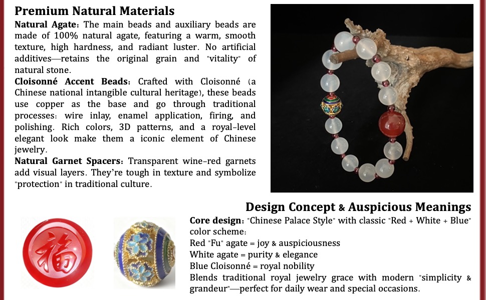 YIYANJU Agate Luck Bracelet 002