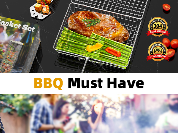 Grill Basket Set