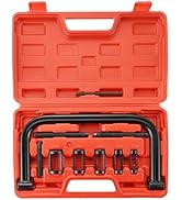 NYXOVA Valve Spring Compressor C Clamp Service Kit, Auto Compression C-Clamp Tool Service Kit for...