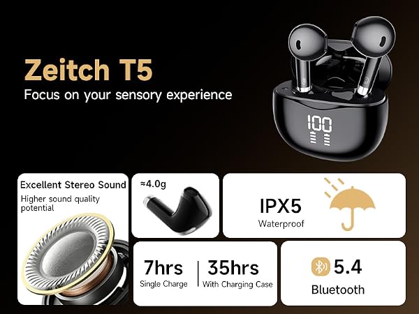The earbuds feature Bluetooth 5.4, and each earbud weighs just 4.0g