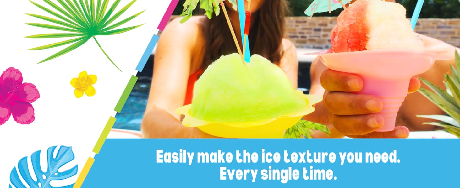 fluffy shaved ice for delicious snow treats