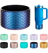 Soledea Protective Silicone Boot for Stanley Quencher, Bling Sleeve Fit 20/30/40oz Tumblers