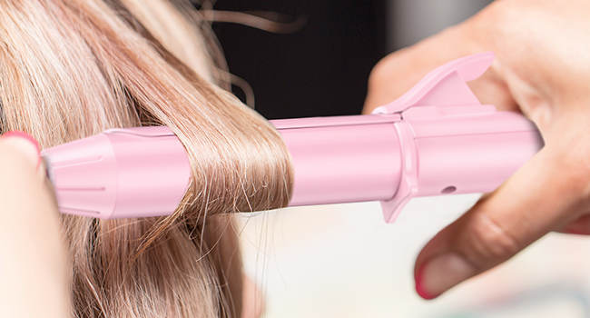 small curling iron for short hair mini