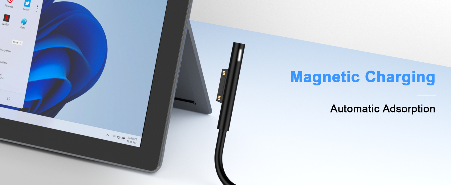 compatible with Microsoft Surface pro charger