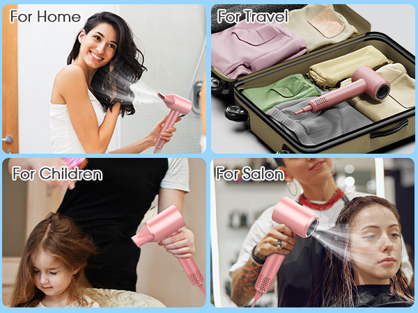 Plasma Hair Dryer Applicable To Different Scenarios 110000 RPM Hair Dryer Fast Drying Blow Dryer