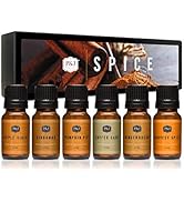 P&amp;J Trading Spice Set of 6 Premium Grade Fragrance Oils - Cinnamon, Harvest Spice, Apple Cider, C...