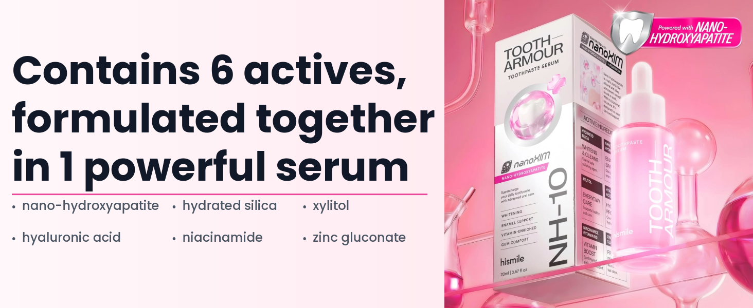 Hismile Tooth Armour Fluoride Free Toothpaste Serum