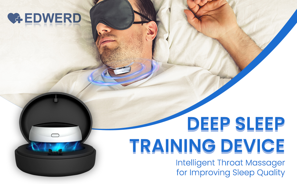 night's deep sleep habit mouth guard stop throat massager muscle tone rehabit pod 