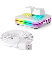 Ecarke 2-Key Gaming Keyboard, USB Mini 2-Key Keyboard, Mechanical Gaming PC Keyboards, Programmin...