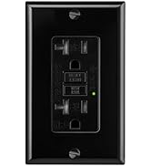 XIMAOEASE GFCI Outlet 20 Amp,Self-Test,Electrical Outlet with Thinner Design,WR Weather Resistant...