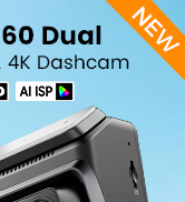 4K dash cam front and rear