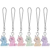 BEEFLYING 4-8 Pcs Phone Charms Aesthetic Y2K Cute Animal Charm Straps Cell Phone Pendants Accesso...