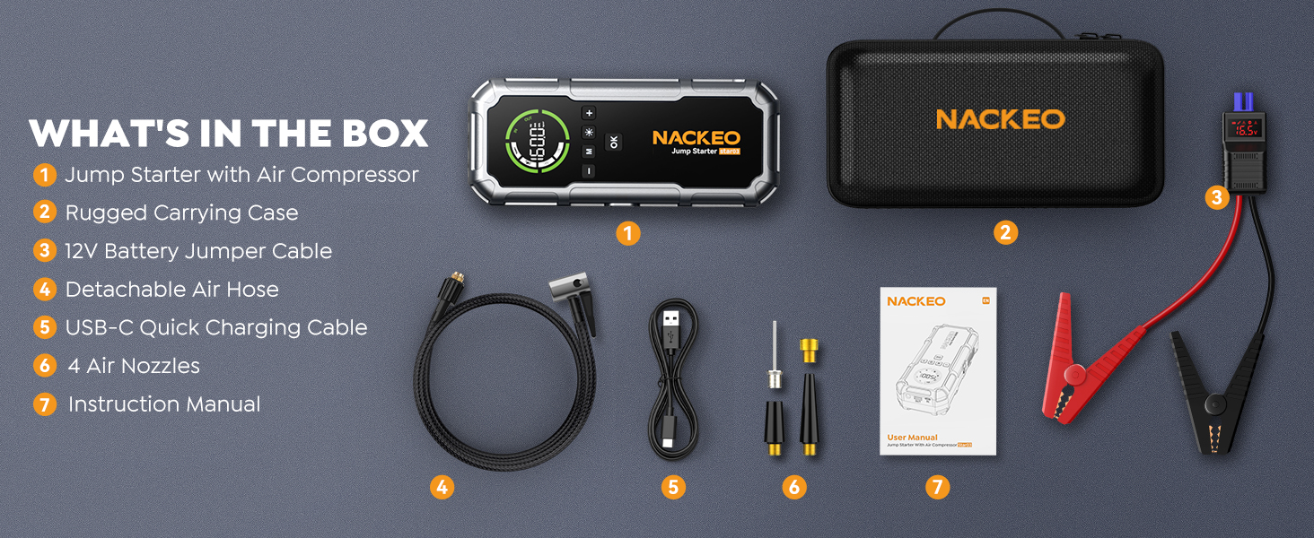 jumper box for car battery portable