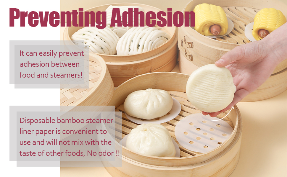 steam paper for steamer dumpling steaming paper bamboo steamer liner