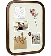 Linen Bulletin Board, Pin Board for Walls, Fabric Bulletin Board, 13"x17"Small Pin Board for Home...