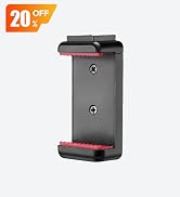 ULANZI ST-07 Phone Tripod Mount with Cold Shoe Mount for Microphone LED Video Light 1/4'' Tripod ...