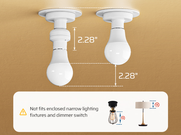 DEWENWILS Remote Control Light Socket