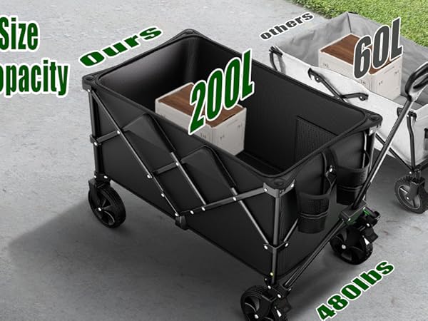 collapsible wagon