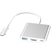 Dnkeaur USB C to HDMI Multiport Adapter with USB 3.0 PD Charging Port, USB C Hub, Thunderbolt 3/4...