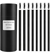 MyLifeUNIT Vine Charcoal Sticks, Willow Sketch Charcoal Pencils for Drawing, Pack of 25 (7-9 MM Dia)