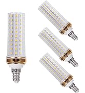 Edearkar E12 LED Light Bulbs 20W Candelabra LED Bulbs 180 Watt Equivalent - 88 LEDs 2835 SMD 1800...