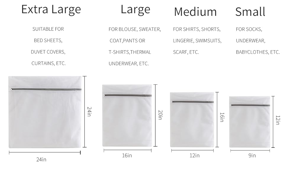 Laundry bag size