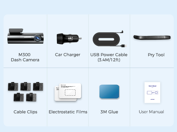 azdome M300 dashcam