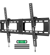 MOUNTUP TV Wall Mount Tilting TV Mount Bracket for Most 37-82 Inch Flat Screen/Curved Low Profile...