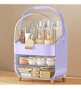 Makeup Organizer, Skincare Holder Bathroom Counter Organizer, Storage Box Cosmetic Display Cases,...
