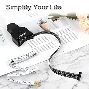 measure body measuring tape retractable waist measurement tape waist measuring tape for weight loss