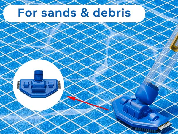 The Medium brush nozzle is designed for Spot cleaning