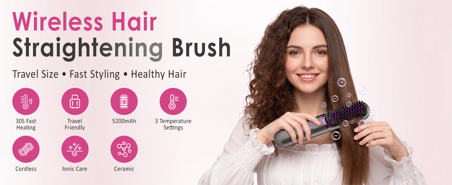 Multi-functional hair straightener