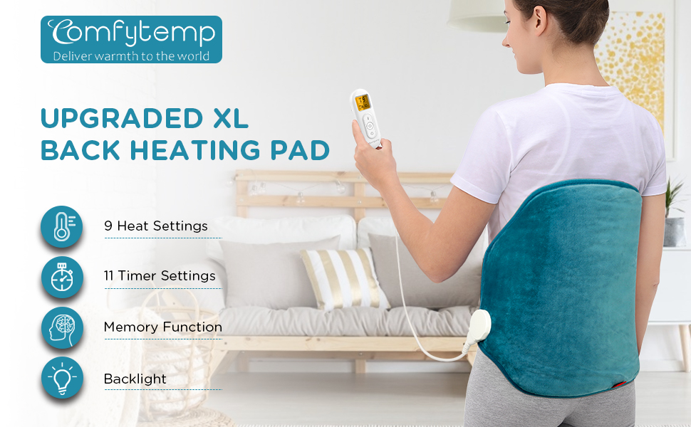 heating pad for back