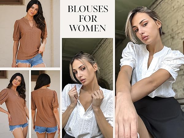 short sleeve shirts for women