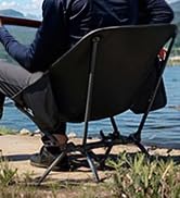 Overmont Ultralight Portable Camping Chair- Lightweight Folding Backpacking Chair, Support up to ...