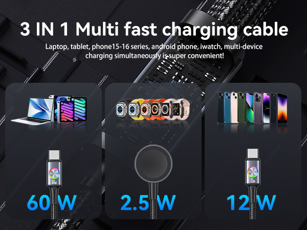 fast charger usb c cable
